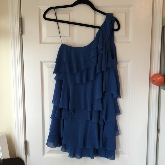 h and m ruffle dress
